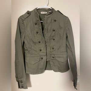 DKNY Military Green vintage Jean Jacket